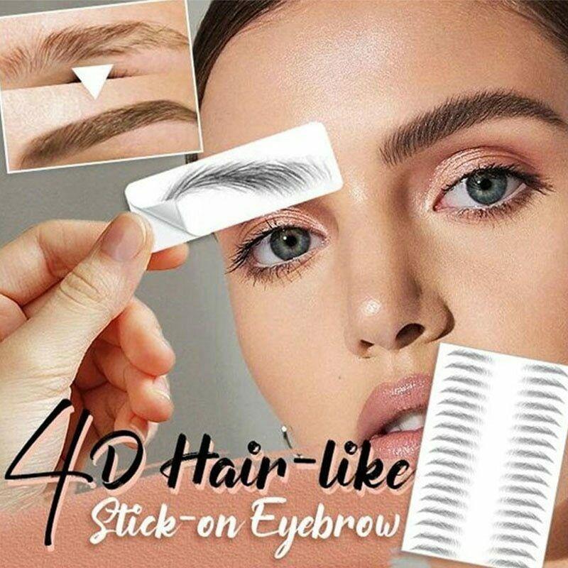 4D Waterproof Eyebrow Tattoo Stickers